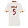 AS Roma Evan Ndicka #5 Bortedrakt Kvinner 2026-27 Kortermet
